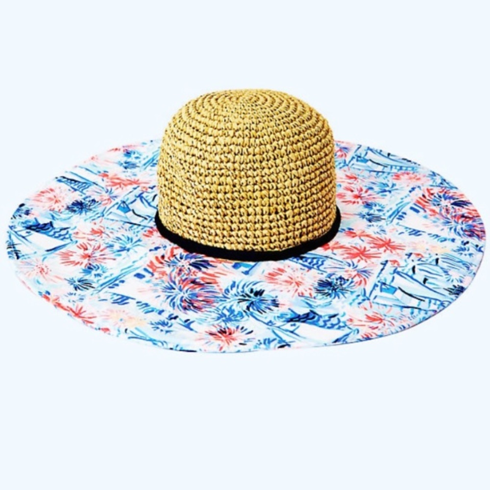 NWT Lilly Pulitzer wide brim hat